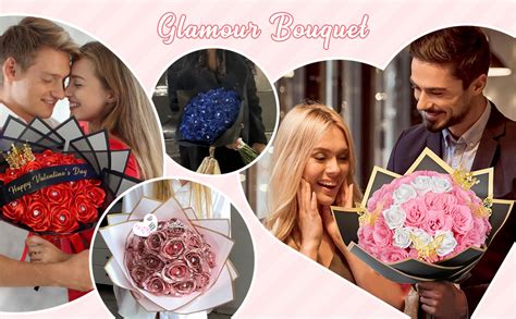 fake flowers valentines